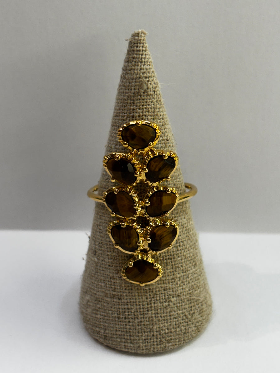 Bague fougère au fil de lo