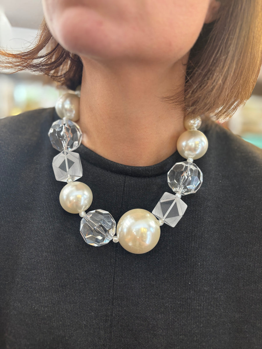 collier perle stylé Francine Bramli