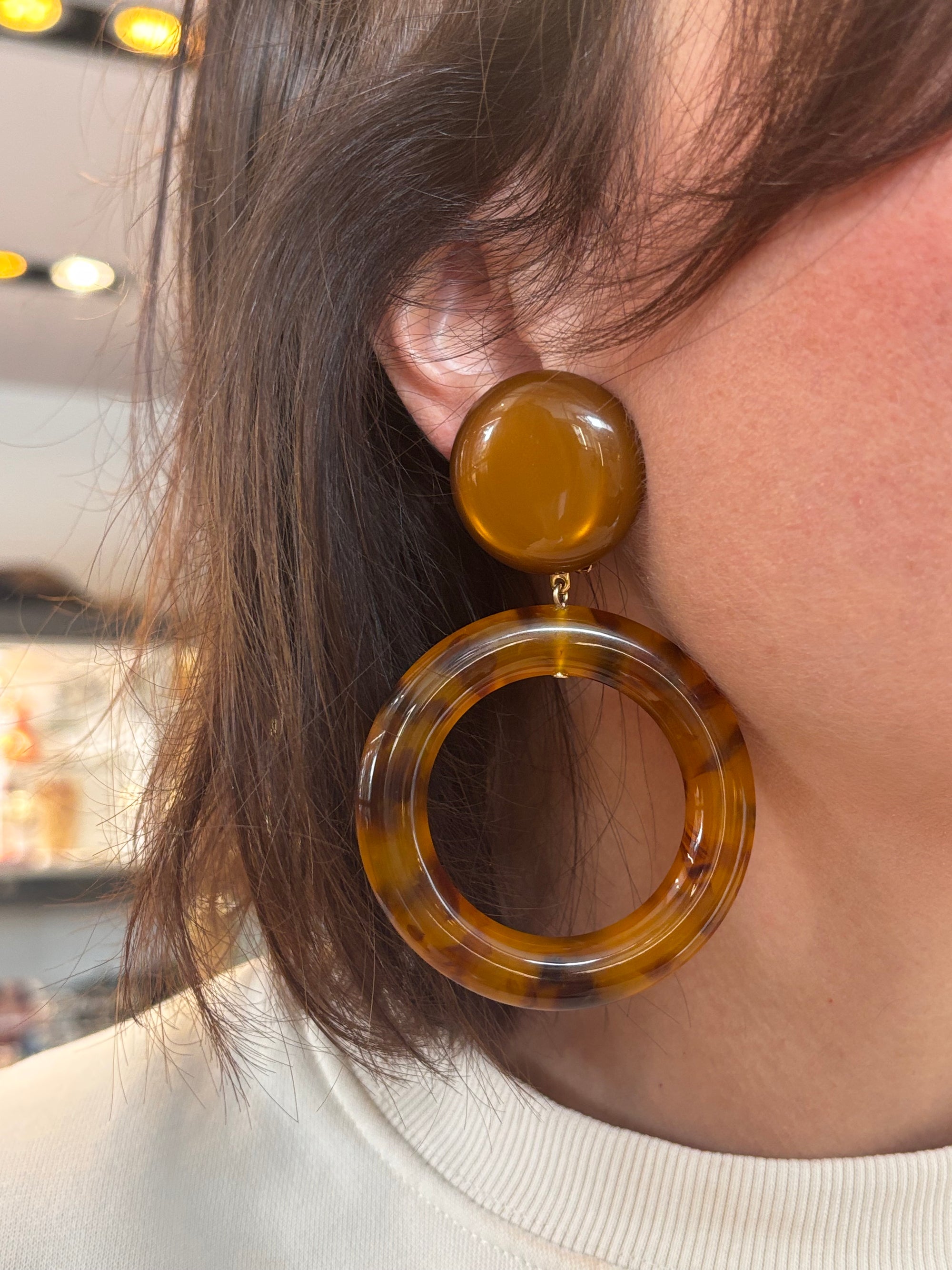 boucles d'oreilles donuts Francine Bramli