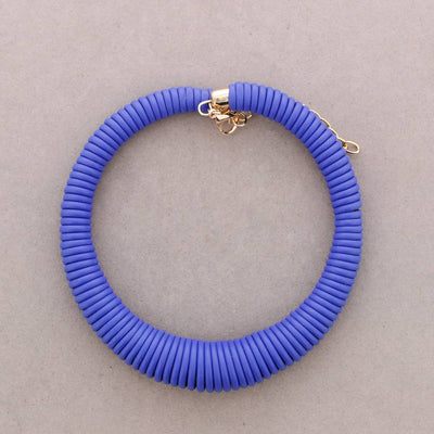 Collier en caoutchouc spirale
