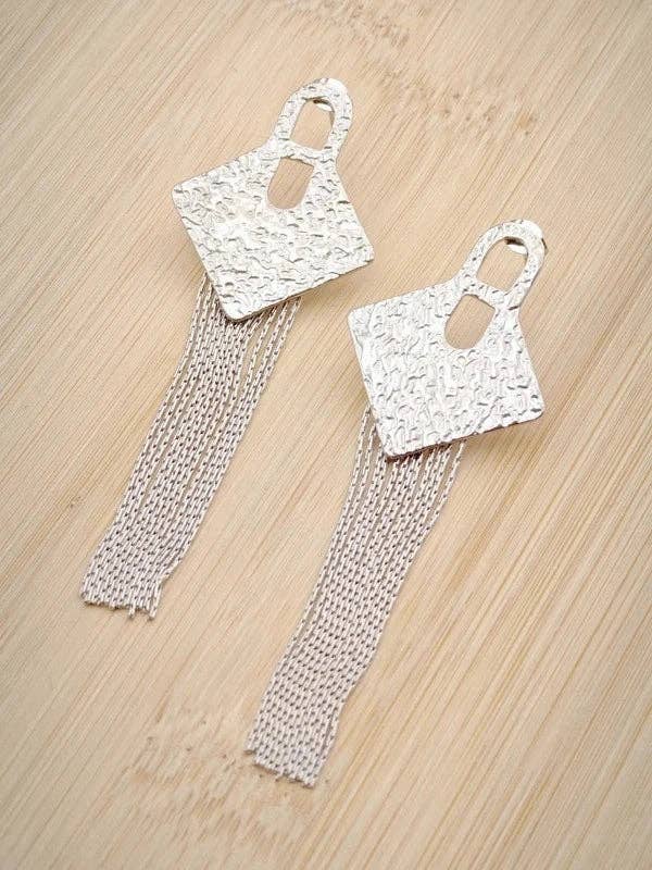Boucles d’oreilles en acier inoxydable