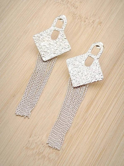 Boucles d’oreilles en acier inoxydable