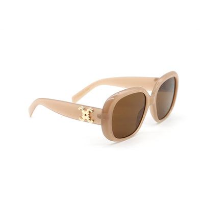 Lunettes de soleil oversize avec détail logo métallique