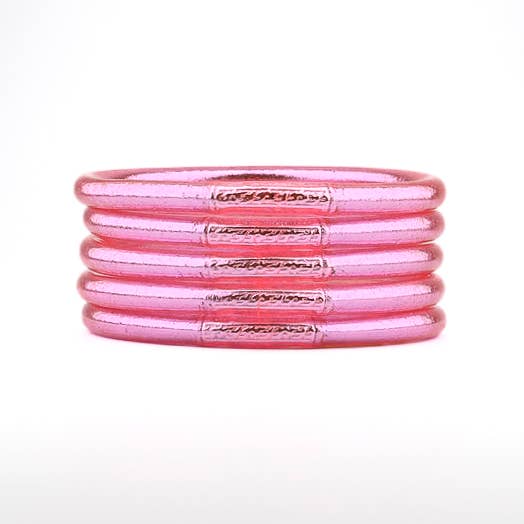 Bracelet Bouddhiste Mantra Light Pink