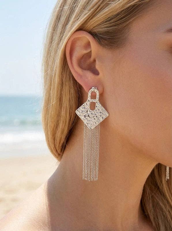 Boucles d’oreilles en acier inoxydable