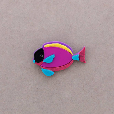 Broche poisson en résine