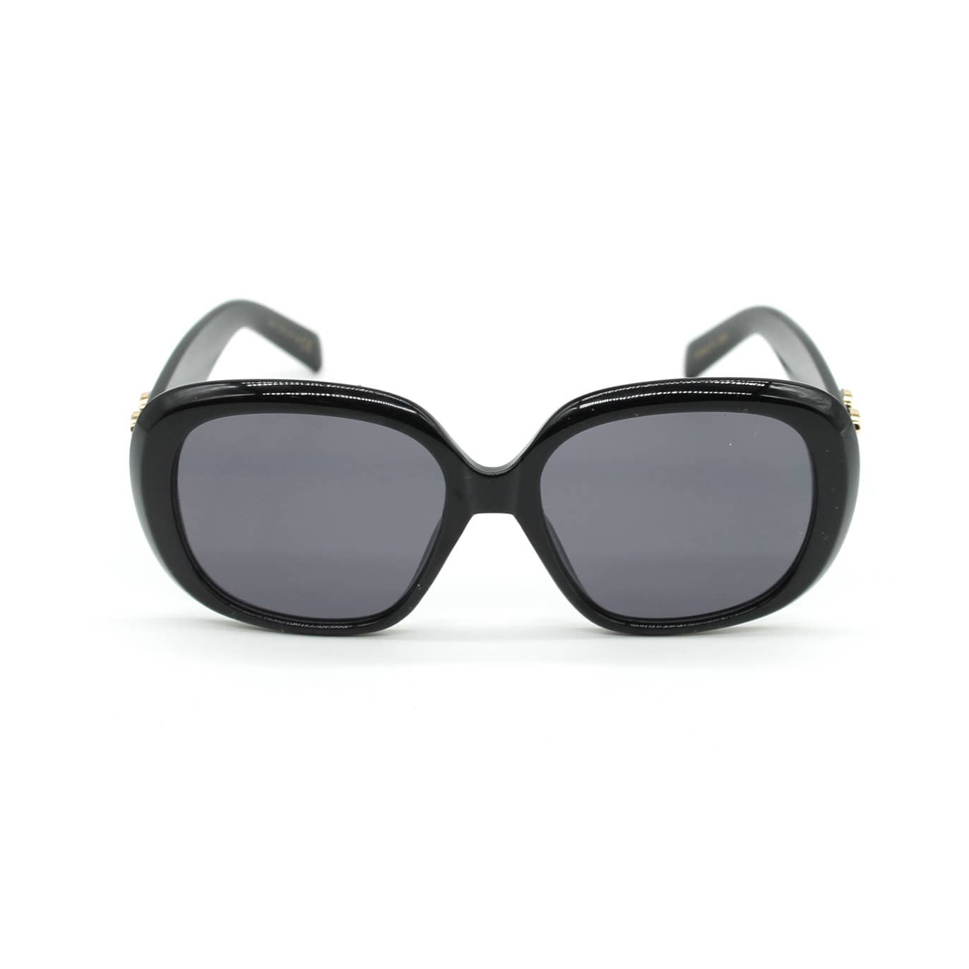 Lunettes de soleil oversize avec détail logo métallique