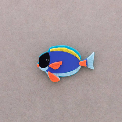 Broche poisson en résine