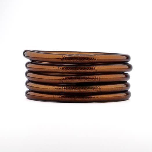 Bracelet Bouddhiste Mantra Caramel
