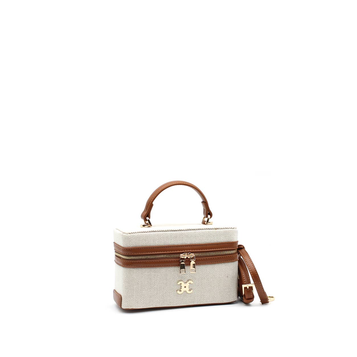 Petit sac toile format box avec logo CC